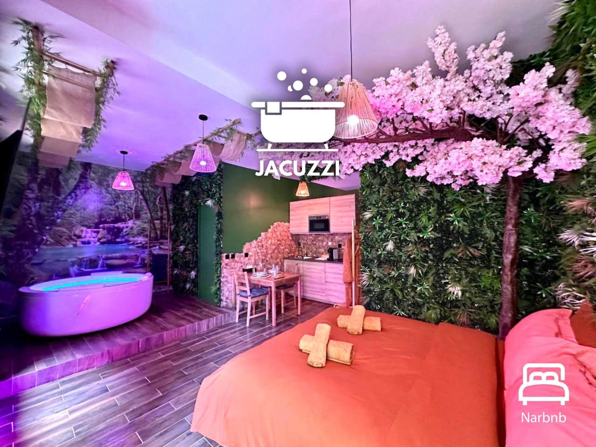 Apartamento Narbnb - Jungle - Jacuzzi - Centre - Clim Narbona